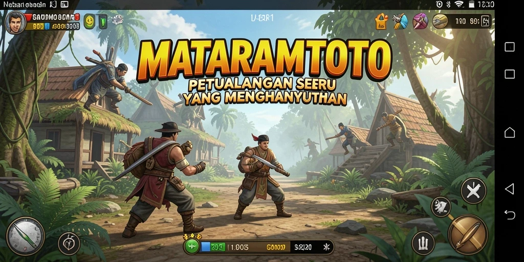 Tampilan gameplay MATARAMTOTO yang menampilkan petualangan seru dan menantang.