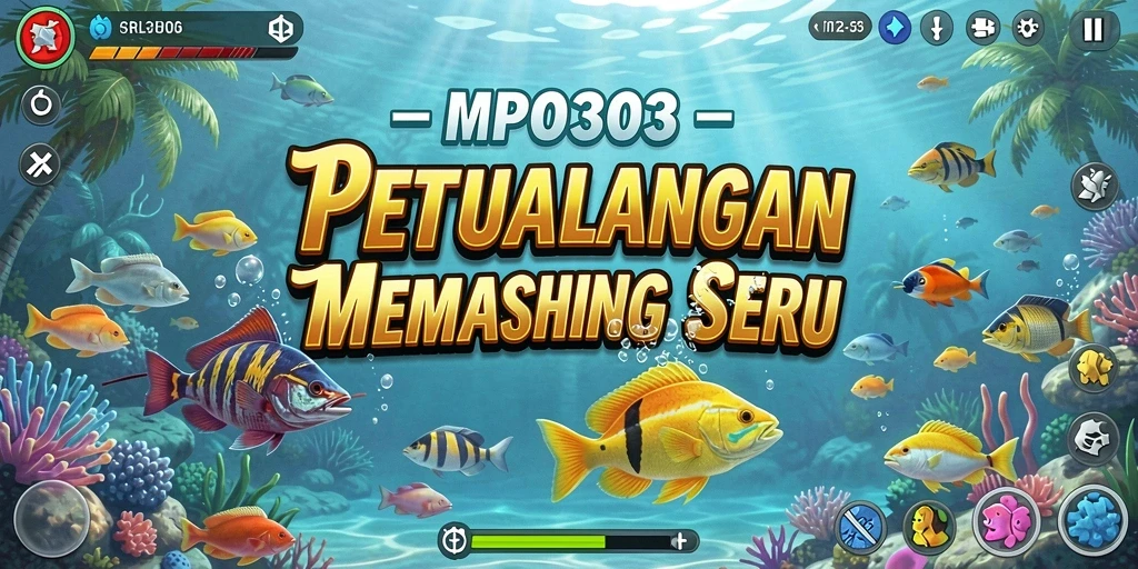Tampilan gameplay <strong>MPO303</strong> yang memukau saat memancing di lokasi eksotis.