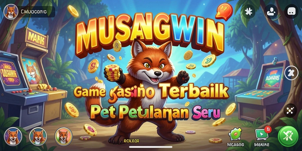 Tampilan menarik dari gameplay Kasino di MUSANGWIN yang seru.