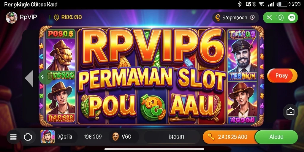 Tangkapan layar menunjukkan gameplay menarik dari RPVIP6.