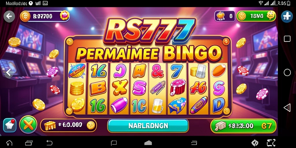Gameplay Bingo yang seru dan interaktif di RS777.